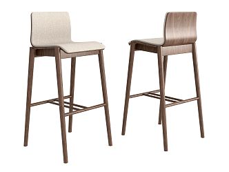 Modern Bar Chair 3d model