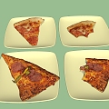 Food Pizza 3d model