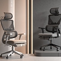 Modern Office Chair Boss Chair Conference Chair 3d model