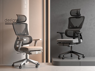 Modern Office Chair Boss Chair Conference Chair 3d model