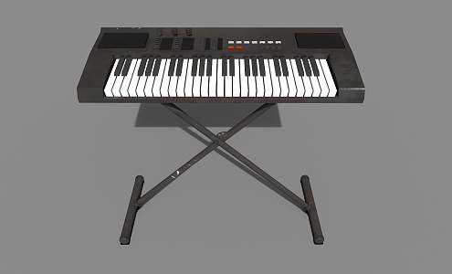 mobile electronic piano 3d model