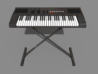 mobile electronic piano 3d model