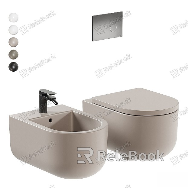 Gruppo Geromin Stino wall-mounted toilet model