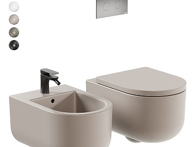 Gruppo Geromin Stino wall-mounted toilet model