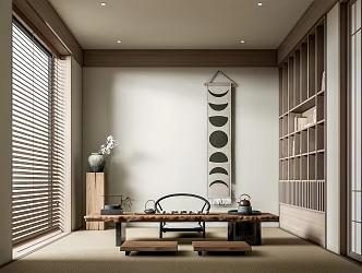 Japanese Tea Room 3d model