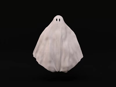 Modern toy toy ghost 3d model