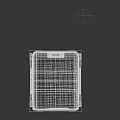 Black Multi Tiered Mesh File Organizer With Clipboard And Stacked Papers For Office Desk Organization