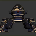 Robot Spider Robot Mecha Spider Science Fiction Spider Mechanical Spider Battery Spider Tower Defense 3d model