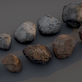 Stone Rock Stone 3d model