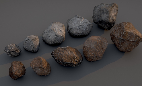 Stone Rock Stone 3d model