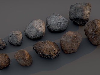 Stone Rock Stone 3d model