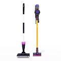 Modern Household Vacuum Cleaners With Upright And Handheld Designs For Home Cleaning