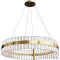 Modern Chandelier Loft Concept Brass Gold Chariot 3d model