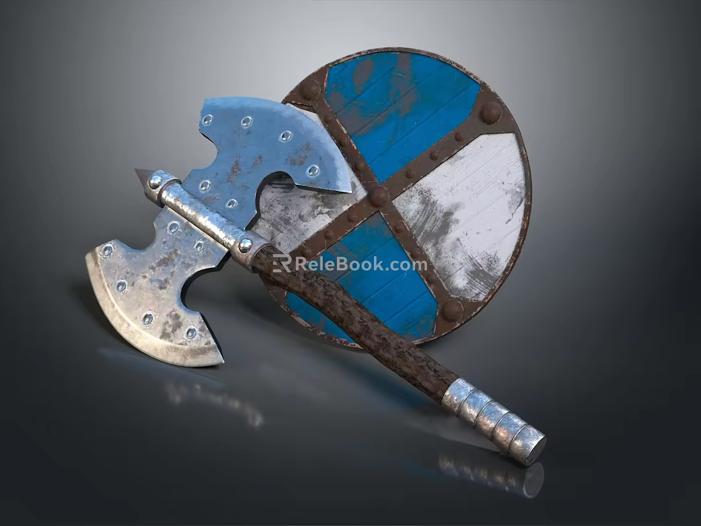 Tomahawk Axe Wooden Axe Handle Axe Mountain Axe Chopping Wood Axe Chopping Wood Axe Magic Axe 3d model