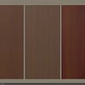 Three Different Colored Wooden Wall Panels With Natural Wood Grain Design