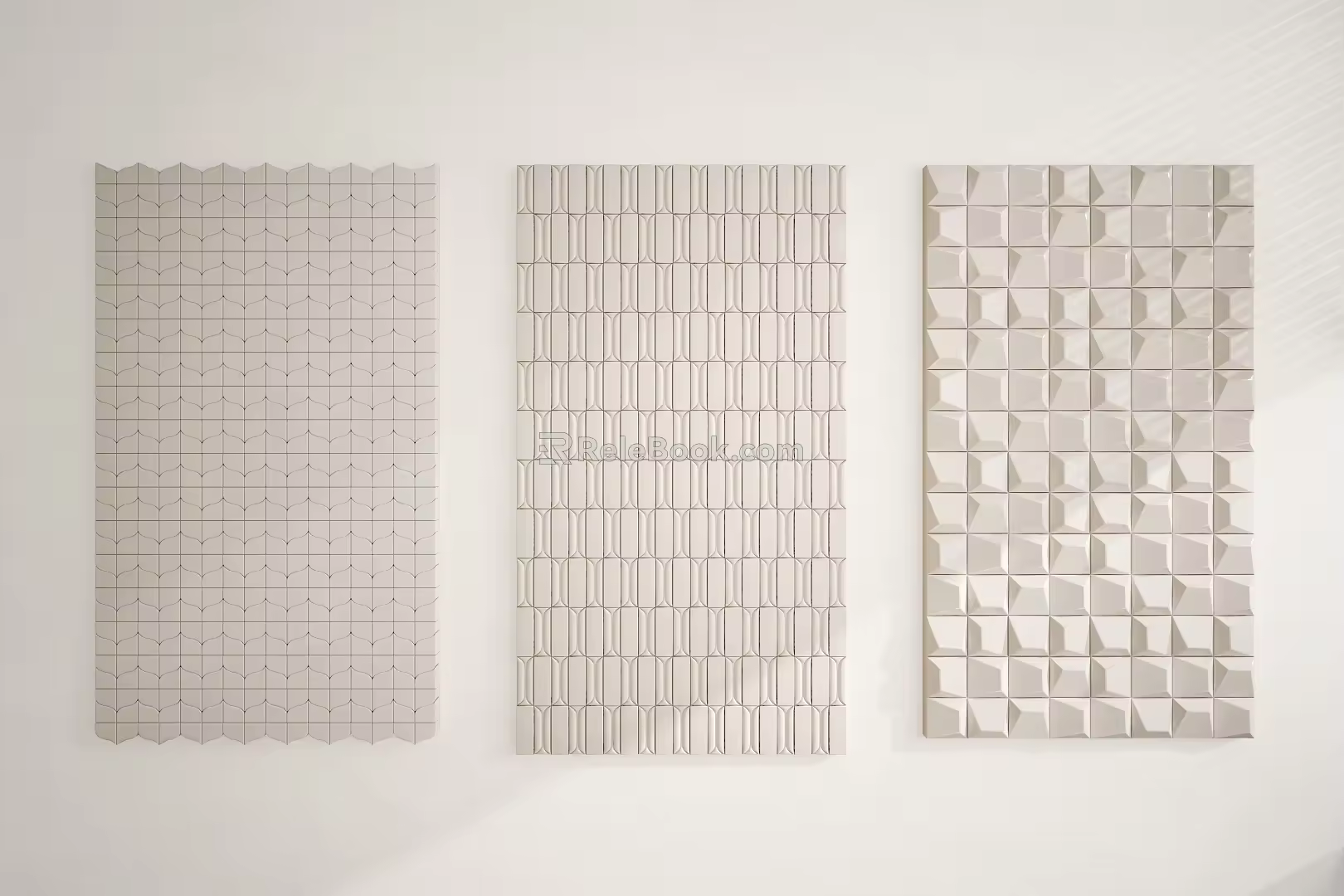 decorative modeling wall 3d model
