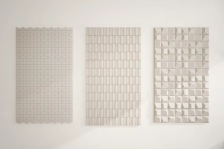 decorative modeling wall 3d model