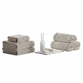 Essential Laundry Daily Use Items Including Towels Bath Towels And Towel Racks