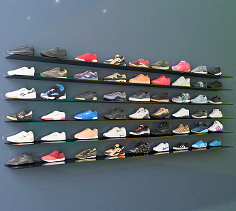 Modern Shoes 3d model