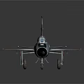 Military Aircraft Model With Camouflage Paint And National Insignia Design