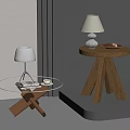 Quiet ancient side a few 3d model