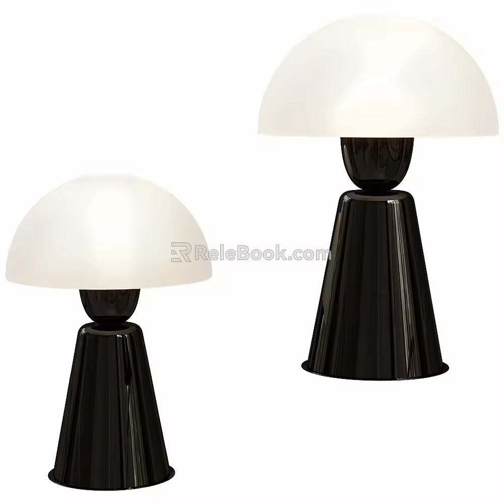 Table lamp lighting lamp decorative lamp 3d model