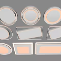 Modern Ceiling Lights With Various Shapes For Indoor Home Decoration