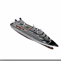 Luxury White Cruise Ship Featuring Multiple Decks Satellite Dishes And Lifeboats