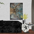 Italian Light Luxury Hanging Painting 3d model