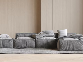 Multiplayer sofa 3d model