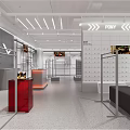 PONY Clothing Store Modern Interior With Mannequins And Fashion Display Racks