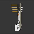 Modern Computer Motherboard Computer Motherboard High-end Motherboard 3d model