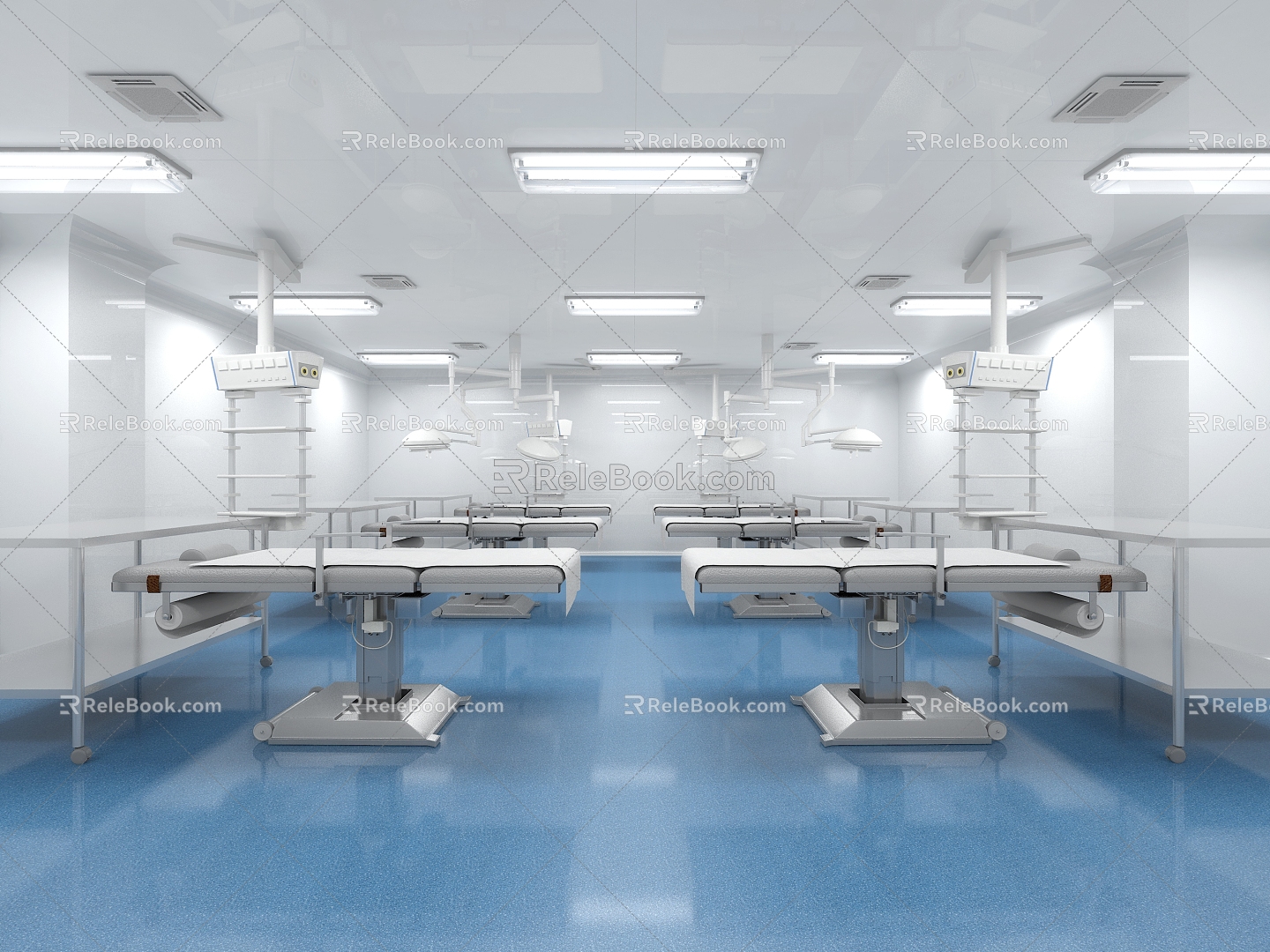 Modern Operating Room 3d model