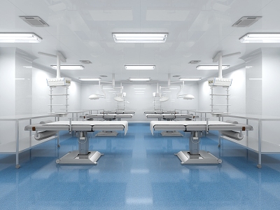 Modern Operating Room 3d model