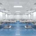 Modern Operating Room 3d model