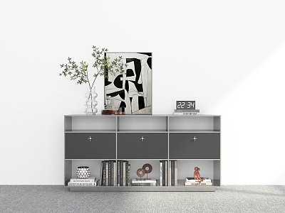 Modern Side Cabinet Side Cabinet Decoration Sideboard Cabinet Side Cabinet 3d model