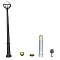 Retro street lamp 3d model
