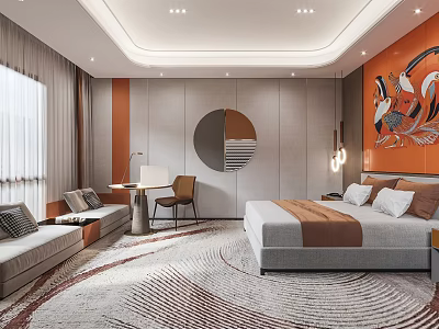 Modern Room Hermes 3d model