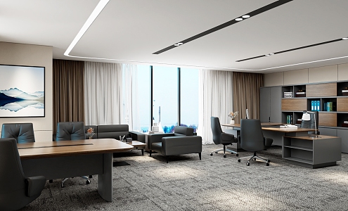 Chairman's Office 3d model