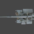 heavy anti-aircraft gun 3d model