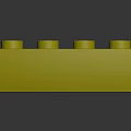 Colorful Plastic Building Blocks In Various Colors Arranged On Gray Surface