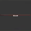 Shooting Weapon Training Target with Red Circular Segmented Sections and White Lines