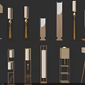 Modern Floor Lamps In Various Styles With Minimalist Design And Metal Frames