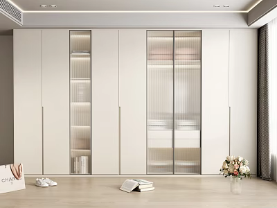 modern wardrobe cream wardrobe