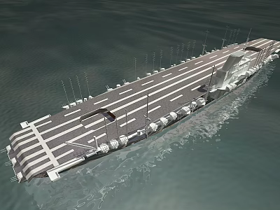 modern aircraft carrier 3d model modern aircraft carrier 3d model