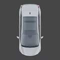 Sleek Modern Hatchback Car With Gray Body Black Roof And Sporty Alloy Wheels