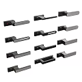 Various Types of Door Handles Including Room Bathroom Smart and Shower Designs