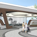 Gate 3d model