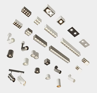 Modern Spotlight Downlight Spotlight 3d model