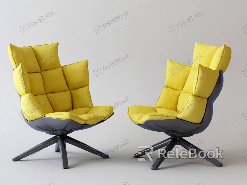 Modern Sofa Chair Single Chair Leisure Chair Leisure Sofa model